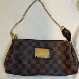 Louis Vuitton Damier Ebene Eva Crossbody